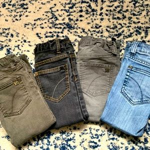Joe’s Jeans 2T, 4 pairs!!